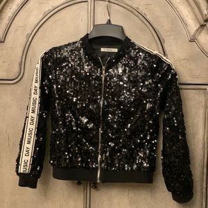 Sequined jacket ! Size 11-12 yr !